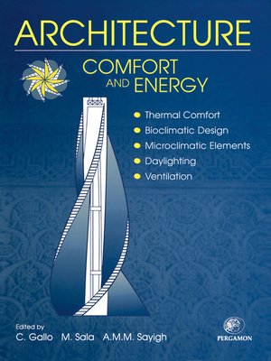 cover image of Architecture--Comfort and Energy